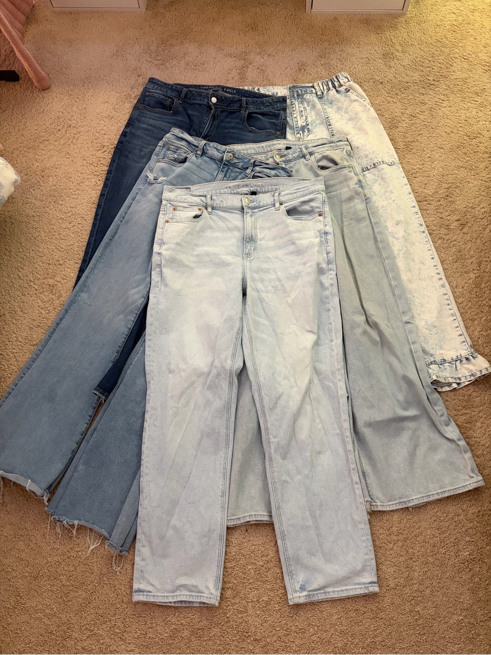 Women’s bundle Denim Jeans - Classic Everyday Style America eagle and other bran